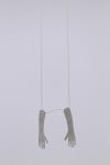 Hands pendant by Almost Invisible
