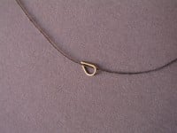 Tear pendant by Almost Invisible