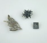 Seaweed, Small prickly and Emu brooches by Recent Works: Weathered and Worn