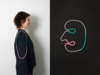 Plastic beaded necklace by MAKING FACES – A Jewellery Playbook
