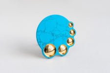 Flare: Sky brooch by Extended Definition