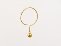 Golden question (earrings) by Don’t feed them