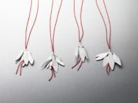 Wilted Champee pendants by Jess Dare