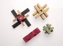 Pinwheels (detail) by Alex Selenitsch: Two Cuisenaire Works